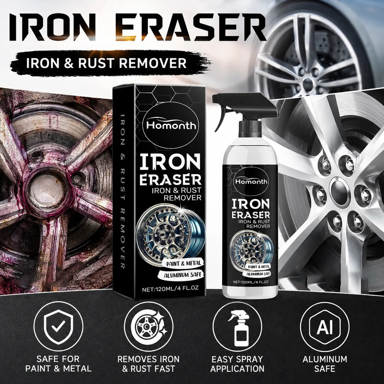 Car Rust Remover Spray