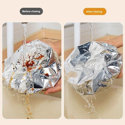 Reusable Aluminum Foil Food Covers [50PCS]