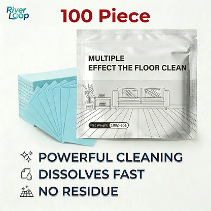 100 Piece Floor Cleaning Tablets [Multi Surface Cleaner]