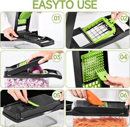 Advance Food Veggie Chopper With Container