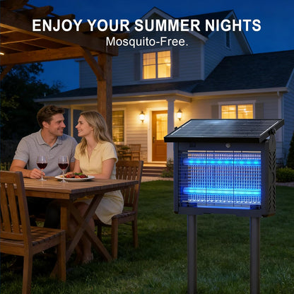 Solar Bug Zapper Outdoor Waterproof [4500V]