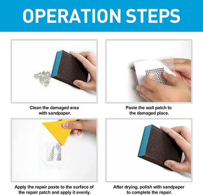 Wall Spackle & Drywall Repair Patch Kit