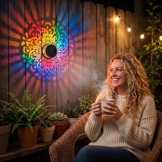 Decorative Solar Mandala Lights