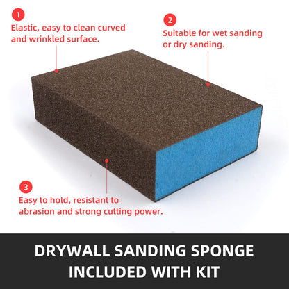 Wall Spackle & Drywall Repair Patch Kit
