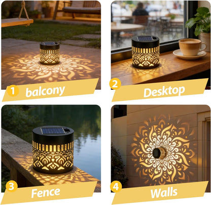 Decorative Solar Mandala Lights