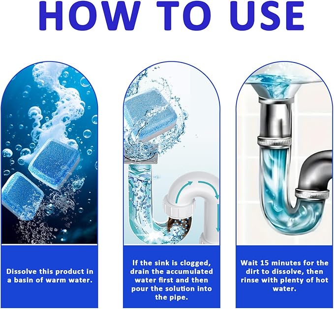 Premium Drain Cleaning Tablets
