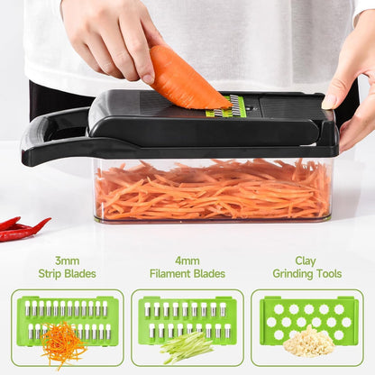 Advance Food Veggie Chopper With Container