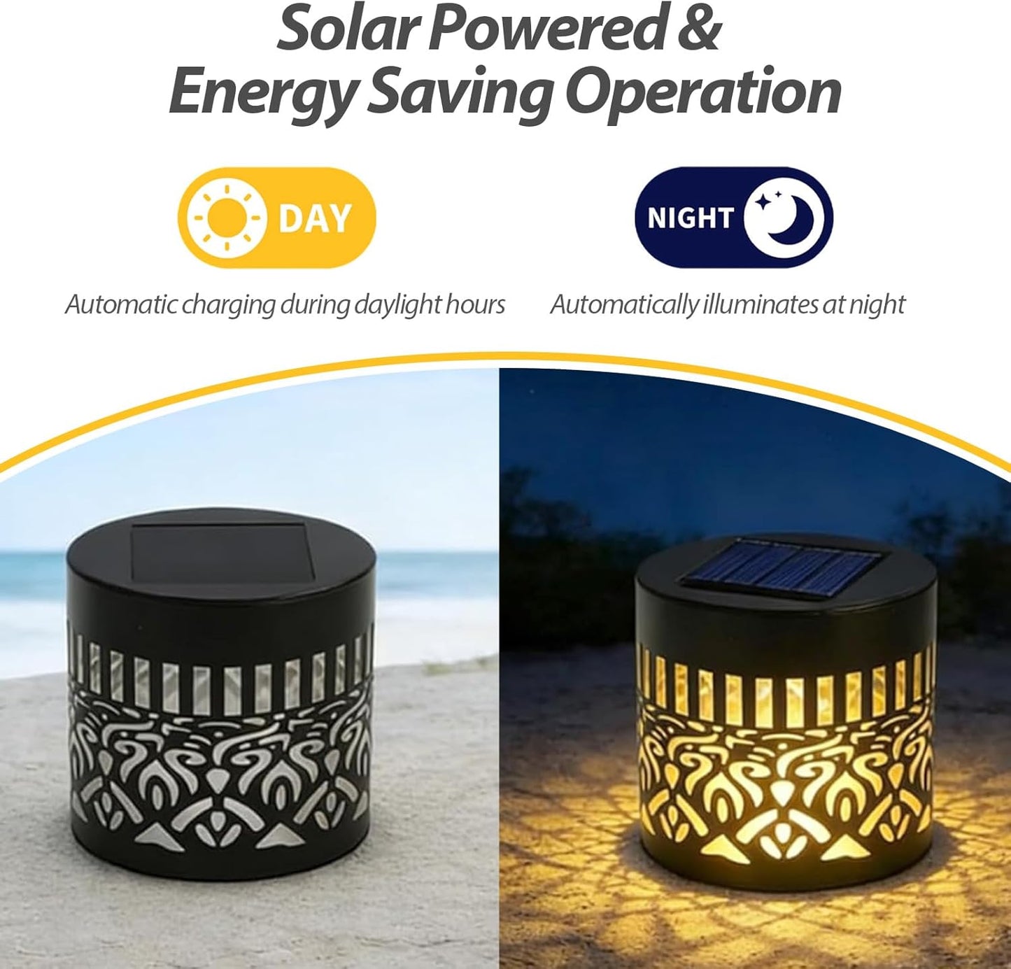 Decorative Solar Mandala Lights