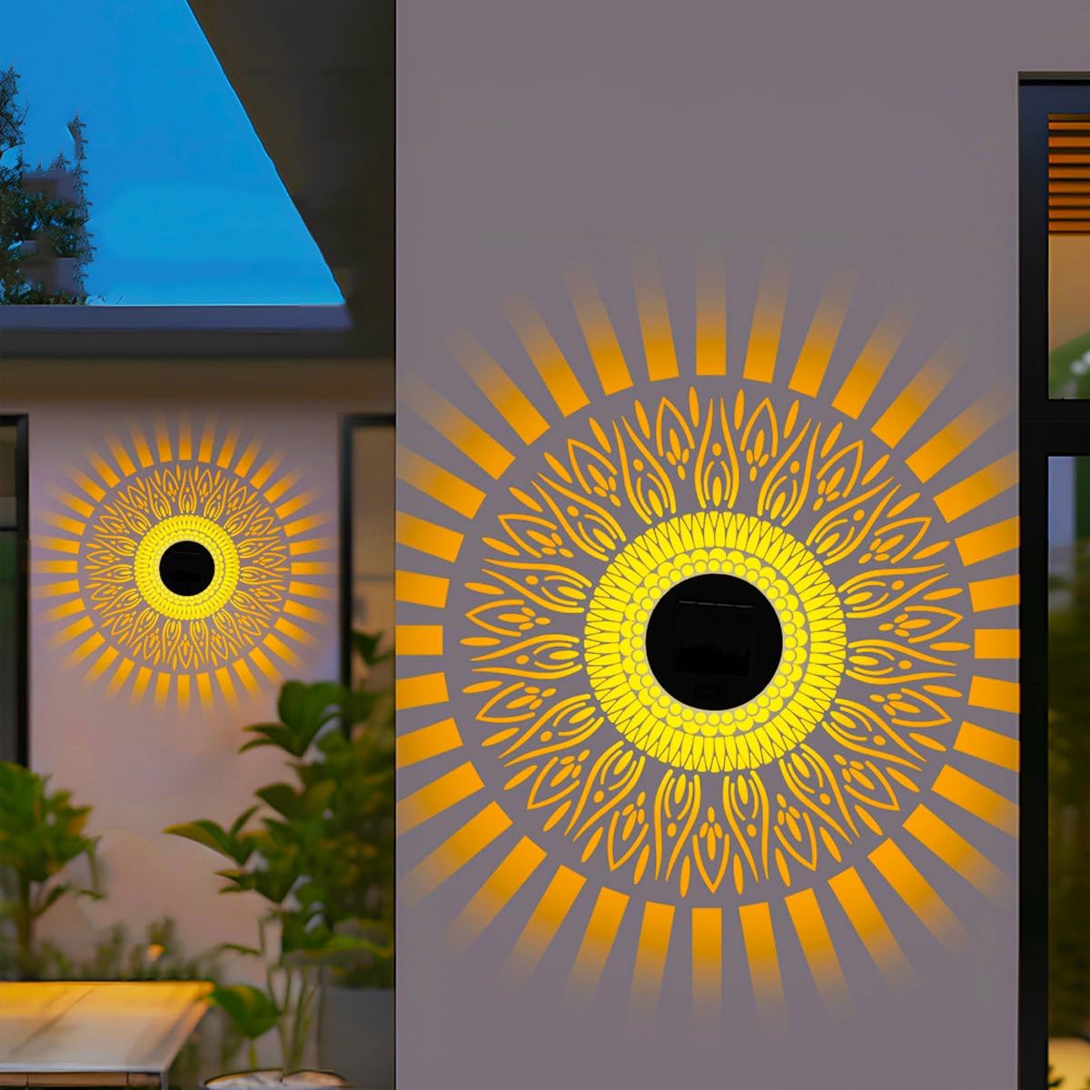 Decorative Solar Mandala Lights