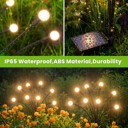 Solar Outdoors Decorative Light [2PCS]
