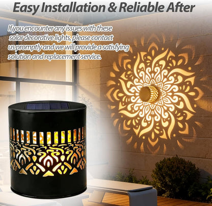 Decorative Solar Mandala Lights