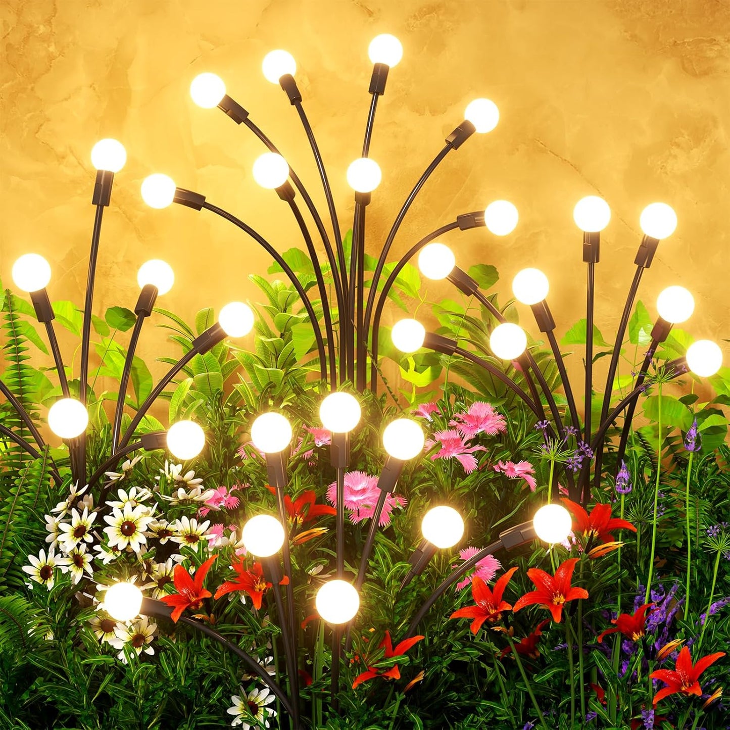 Solar Outdoors Decorative Light [2PCS]