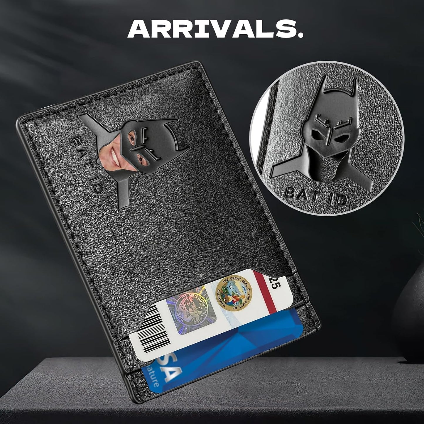 Superhero Card Holder with Multiple Card Slots