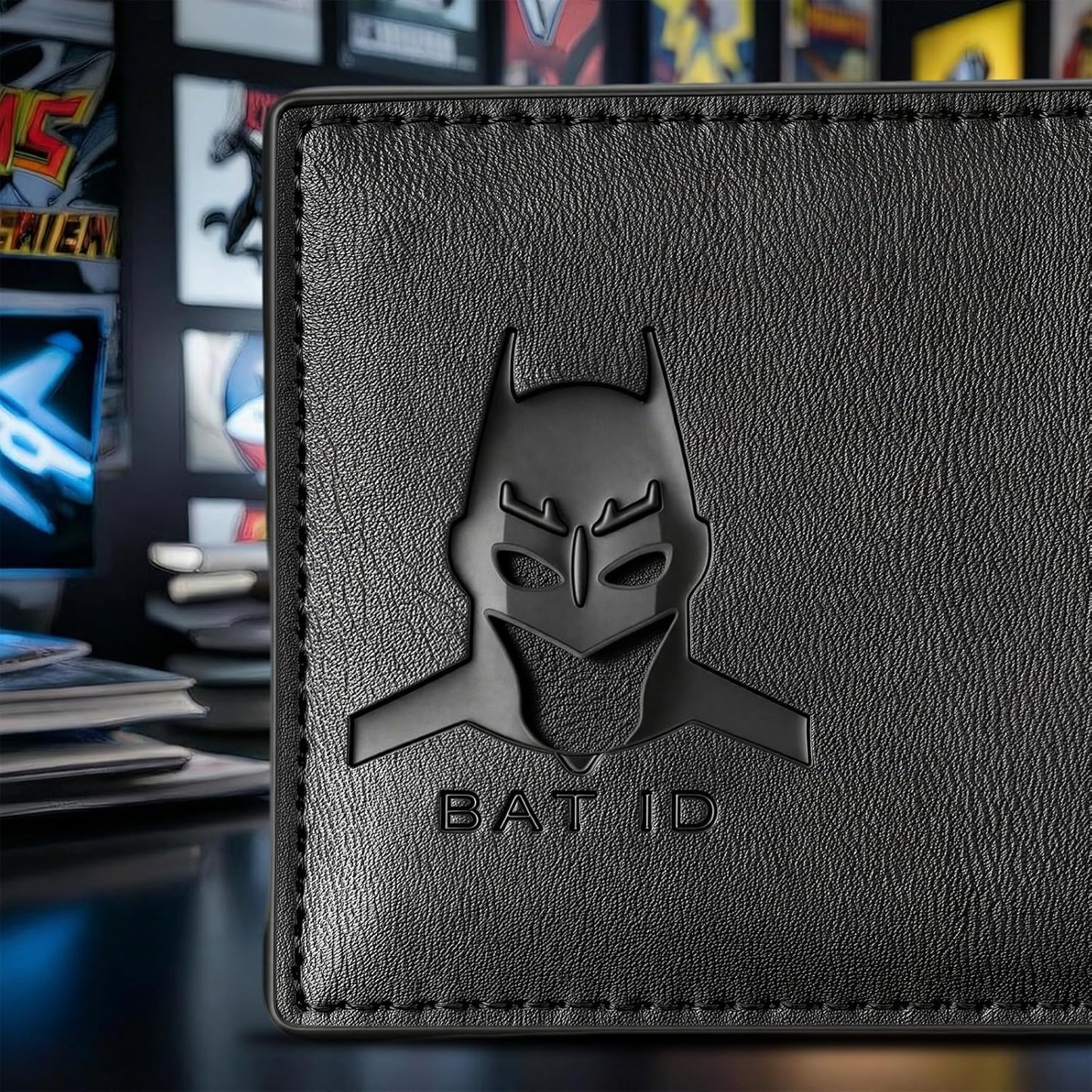 Superhero Card Holder with Multiple Card Slots