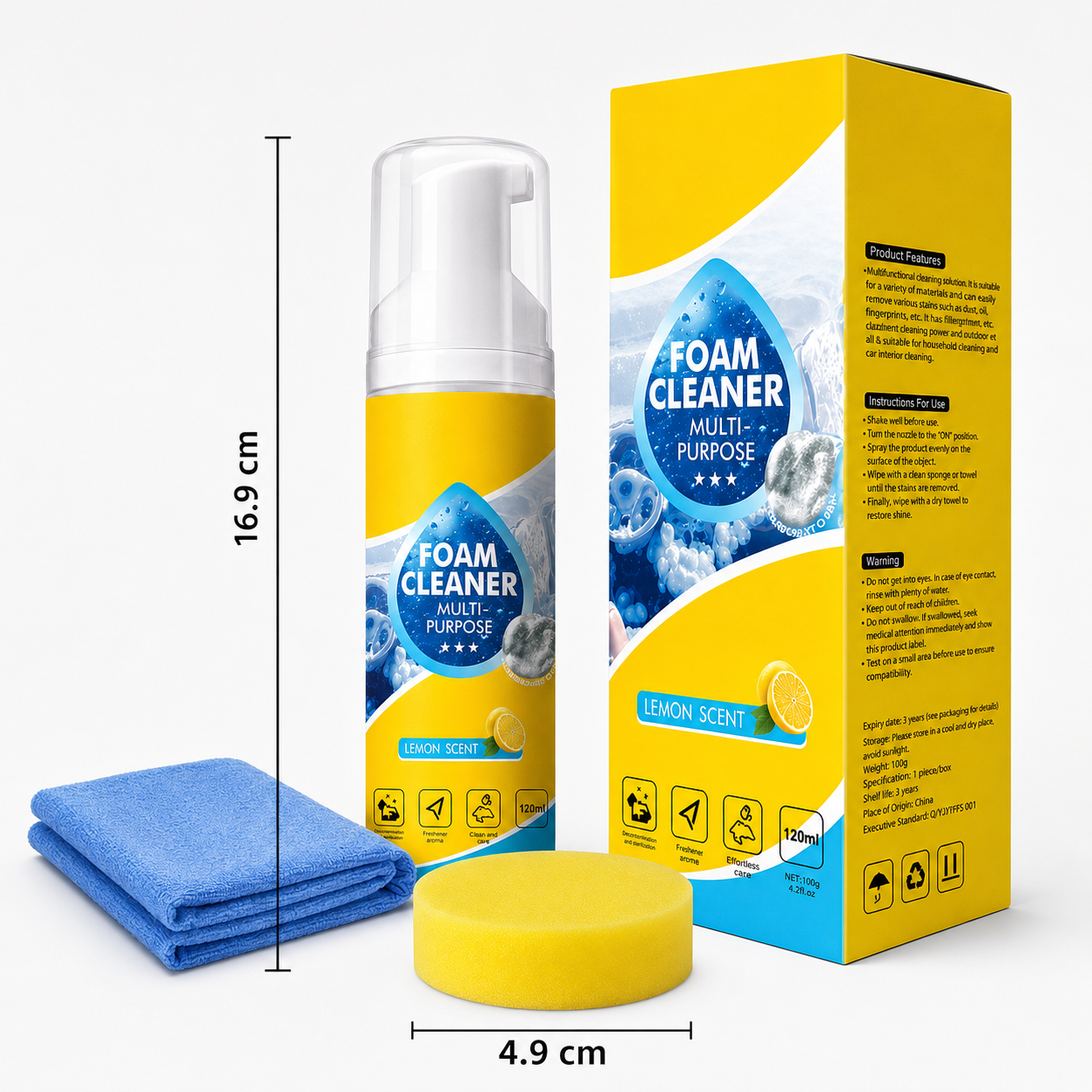Multifunctional Foam Cleaner