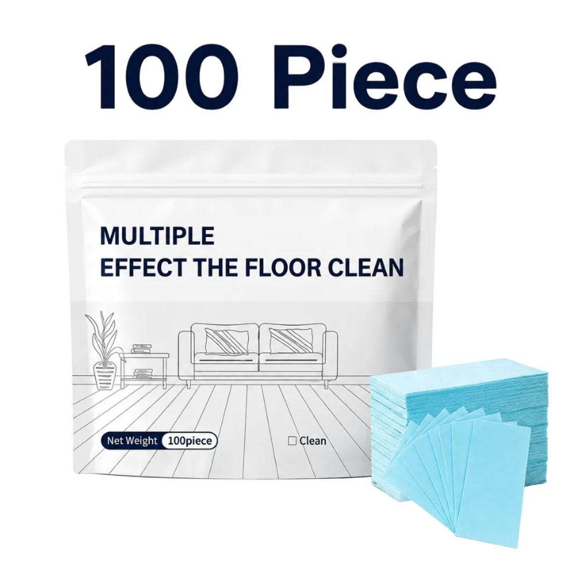 100 Piece Floor Cleaning Tablets [Multi Surface Cleaner]