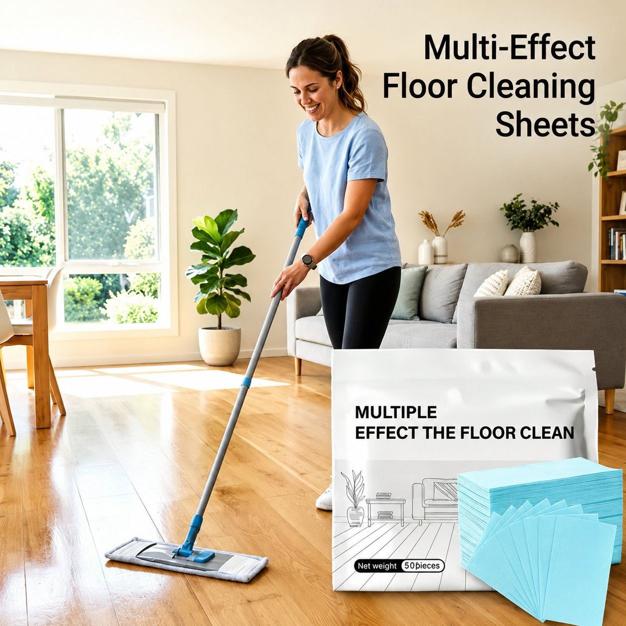 100 Piece Floor Cleaning Tablets [Multi Surface Cleaner]