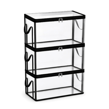 Foldable Transparent Large Storage Boxes
