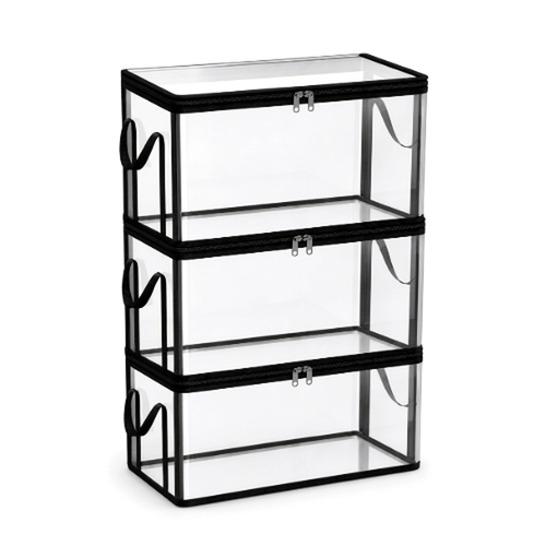 Foldable Transparent Large Storage Boxes