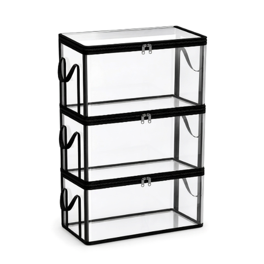 Foldable Transparent Large Storage Boxes